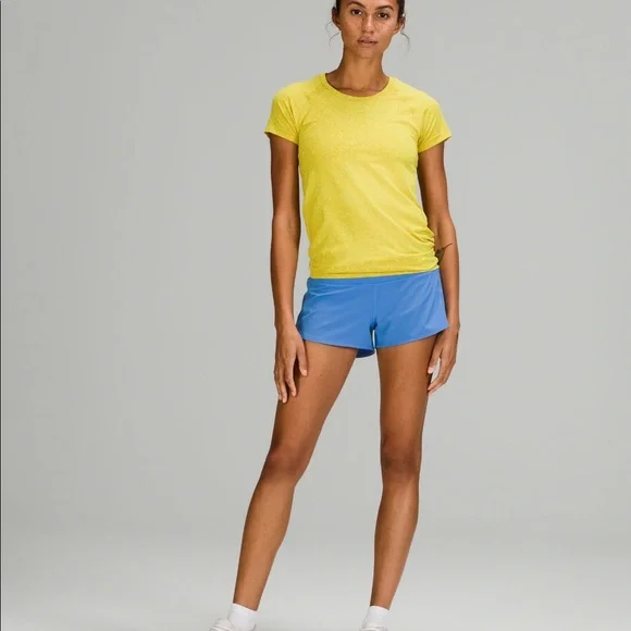 ❤️ Lululemon Speed Up Low-Rise Lined Short 2.5" Blue Nile Size 8 NWT - Picture 5 of 16